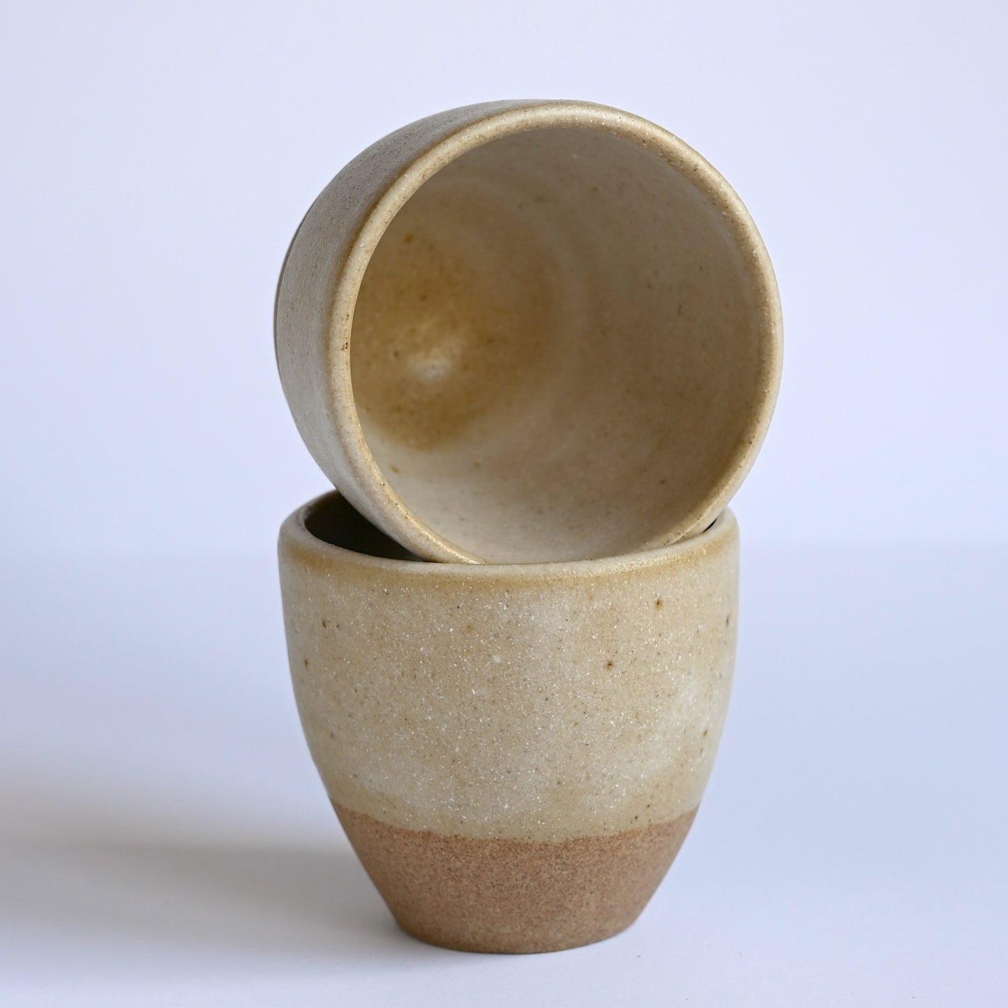 Pohárik Espresso Pieskový
